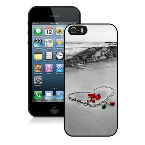 Valentine Sand Love iPhone 5 5S Cases CGQ - Click Image to Close